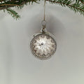 6cm reflektorkula i silver och silverglansig reflektor